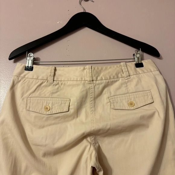 Talbots Straight Ankle  Pants Khaki Women Size 6P - Picture 7 of 8